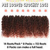 Picture of Fulcrum Goddess Locs Crochet Hair 10 Inch, 8 Packs New Goddess Faux Locs Crochet Hair for Black Women, River Locs Crochet Hair with Curly Ends (10Inch (Pack of 8), T350#)