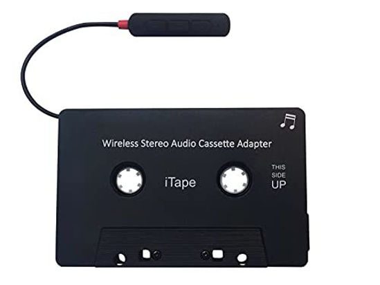 Car Cassette Audio Receiver, Bluetooth Cassette Tape Adapter with