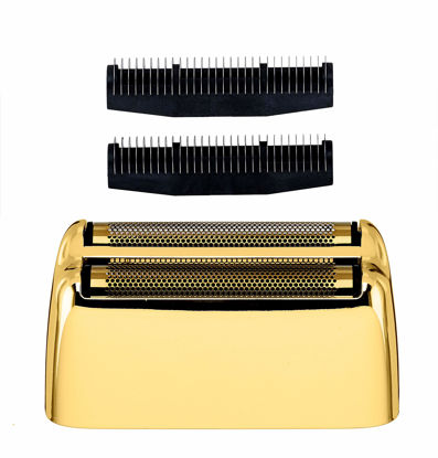 Picture of BaBylissPRO Barberology Professional FXRF2G GOLDFX Replacement Double Foil Shaver Head with 2 Cutters