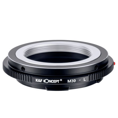 Picture of K&F Concept Lens Mount Adapter M39-L Manual Focus Compatible with Leica M39 Lens to L Mount Camera Body