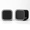 Picture of moloroll Computer Speakers for Desktop PC, Laptop, Mac, USB Powered, Small Wired 2.0 Channels Dual Stereo Clear with Bass Less Distortion