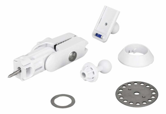 Picture of Ubiquiti Toolless Quick-Mount for Ubiquiti NanoStation, NanoStation Loco and NanoBeam CPE Products - White