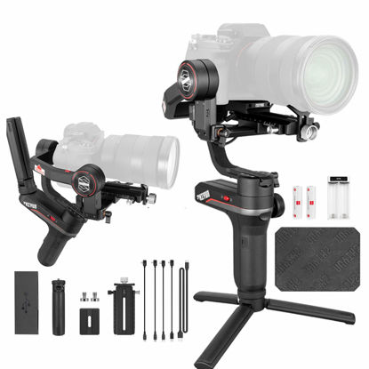 Picture of zhi yun Weebill S Gimbal Stabilizer for Mirrorless and DSLR Camera,for Canon 5DIV 5DIII EOS R Sony A7M3 A7R3 A7 III A9 Panasonic S1 GH5s Nikon Z6, 3-Axis Handheld Camera Gimbal