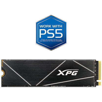 Picture of XPG 4TB GAMMIX S70 Blade PCIe Gen4 M.2 2280 Internal Gaming SSD Up to 7,400 MB/s - Works with Playstation 5/ PS5 (AGAMMIXS70B-4T-CS)