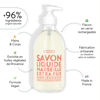 Picture of Compagnie de Provence Savon de Marseille Extra Pure Liquid Soap - Pink Grapefruit - 16.7 Fl Oz Glass Pump Bottle