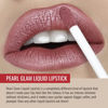 Picture of Runway Rogue Pearl Glam Shimmer Liquid Lipstick, Long Wear Pale-Mauve Lip Color with Gold and Silver Shimmer, Boss Babe