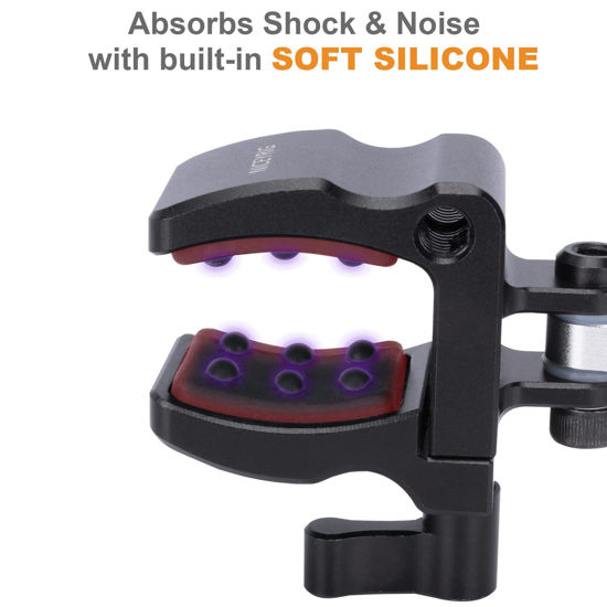 GetUSCart- NICEYRIG Shock-proof Shotgun Microphone Holder with 18.5-35 ...