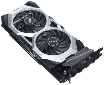 Picture of MSI Gaming GeForce RTX 2060 12GB GDRR6 192-bit HDMI/DP 1650 MHz Boost Clock Ray Tracing Turing Architecture VR Ready Graphics Card (RTX 2060 Ventus 6G)