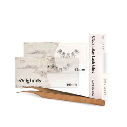 Picture of Lilac St - Starter Kit - Includes 2-Pack of Original Lashes, Clear Lash Glue, Lash Applicator- Soft, Natural Look - Long-Lasting, Lightweight, Reusable - Vegan & Cruelty Free