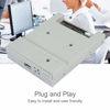 Picture of Wendry USB Floppy Emulator Built-in Memory 3.5in 1.44MB USB SSD Floppy Drive Emulator Plug and Play 34-pin Floppy Disk Drive Interface, 5V DC Power Supply