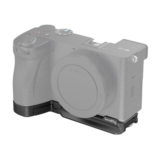 Picture of SmallRig Baseplate for Sony Alpha 6700, Bottom Mount Plate Built-in Quick Release Plate for Arca, Supporting Quick Switch Between Tripod and Stabilizer (DJI RS 2 / RSC 2 / RS 3 / RS 3 Pro) - 4338