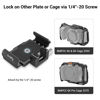 Picture of SmallRig SSD Mount Bracket SSD Holder for Samsung T5/T7 SSD, SanDisk SSD, SanDisk SSD T5/T7, Compatible with SmallRig Cage for BMPCC 6K Pro - 3272