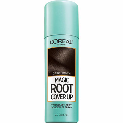 Picture of L'Oreal Paris Root Cover Up Temporary Gray Concealer Spray, Dark Brown 2 oz (Pack of 3)