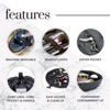 Picture of Lay-n-Go Cosmo Drawstring Cosmetic & Makeup Bag Organizer, Toiletry Bag for Travel, Gifts, and Daily Use, 20 inch, Leopard
