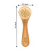 Picture of Since 1869 Hand Made in Germany - Sustainable Exfoliating Face Brush, Scrub Cleansing Brush, Exfoliates Skin to Help Reduce Flaking, Fine Lines, Supports Glowing Complexion Natural Boar Bristle