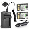 Picture of Kastar Battery 2-Pack and Charger Replacement for JVC Everio GZ-MG130U, GZ-MG230U, GZ-MG330U, GZ-MG430U, GZ-MG630U, GZ-MG730U, GZ-HM200, GZ-HM400, GZ-X900, GC-PX100, GC-P100, GC-PX1, GC-PX10 Camcorder