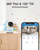 Picture of ANNKE Crater 2-2K WiFi Pan Tilt Smart Security Camera, Upgraded 3MP Baby/Pet Monitor, Indoor Camera 360-degree with Two-Way Audio, Human Motion Detection, Cloud & SD Card Storage, Works with Alexa