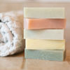 Picture of Moon Valley Organics HERBAL SHAMPOO BAR - PINK GERANIUM, SWEET CARROT, PEPPERMINT (3PACK)