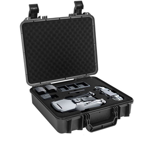 Picture of ITHWIU Protective Hard Case Shockproof Water-resistant with Customized DIY Foam Insert fit for Camera, Laptops, etc, 14 X 11.5 X 3.7-Inch