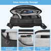 Picture of TAAOKA Camera Sling Bag,Waterproof Camera Case with Tripod Holder,DSLR/SLR/Mirrorless Camera Bags Crossbody for photographers