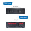 Picture of SENWIKATIN 2-Way Speaker Selector, Passive 2 Zone Distribution Box 150W / Channel with Impedance Protection, Spring Clip Connectors