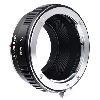 Picture of K&F Concept Lens Mount Adapter Compatible with Pentax K PK Lens to Micro 4/3 M4/3 Mount Adapter G10 G3 GF3 GF1 E-P3 P2 PL3 PL1
