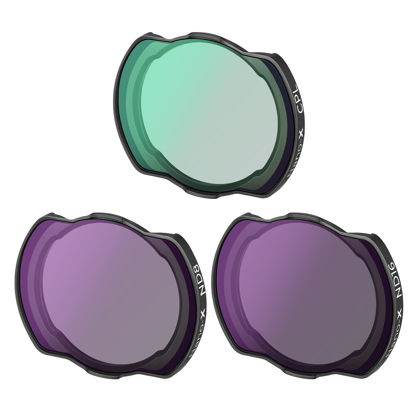 Picture of K&F Concept Avata Drone CPL ND Filters Kit (3 Pack), CPL ND8 ND16 Filter Compatible with DJI Avata Drone/O3 Air Unit with 28 Multi-Layer Coated