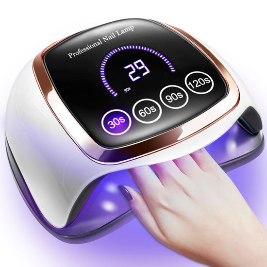 Amazon.com: Wisdompark LED UV Light for Nails, 54W UV LED Nail Lamp with  Automatic Sensor/3 Timers Professional Curing Lamp for Gel Polish Nail  Dryer Nail Art Tools : Beauty & Personal Care