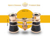 Picture of AiScrofa Opera Glasses Binoculars 3X25,Mini Binocular Compact Lightweight,with Built-in Foldable Handle for Adults Kids Women in Musical Concert