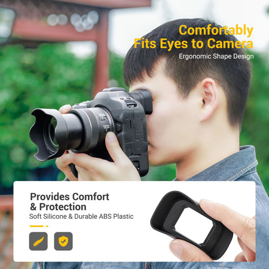 GetUSCart- EOS R3 Eyecup Eyepiece，Soft Silicon Extended Camera Eye Cup ...