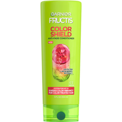 Picture of Garnier Fructis Color Shield Anti-Fade Conditioner for Color Treated Hair, 12 Fl Oz, 1 Count (Packaging May Vary)