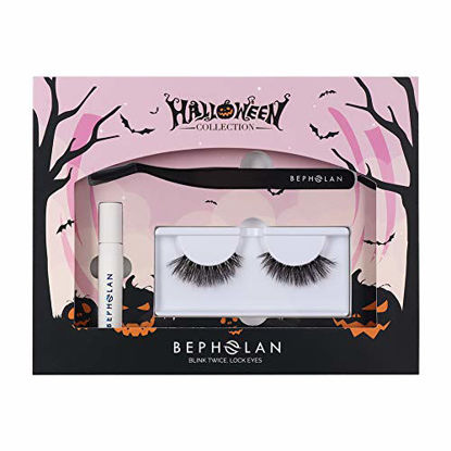 Picture of BEPHOLAN Halloween Limited Kit|One Pairs Multi-layered Faux Mink Lashes| Fluffy Volume Lashes|Natural Look| 100% Handmade & Cruelty-Free| Halloween Limited Collection XMZ92