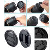 Picture of 37mm Lens Cap Center Snap on Lens Cap Suitable for Compatible with All Brands Any Ø37mm with Camera Lenses.