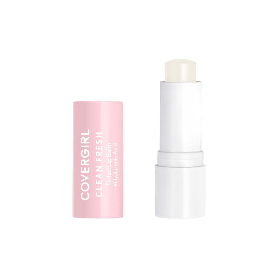 Picture of COVERGIRL Clean Fresh Tinted Lip Balm, Clear as Crystal, 0.14 Oz