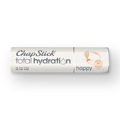 Picture of ChapStick Total Hydration Essential Oils Happy Orange And Lemon Lip Balm Tube, Lip Care - 0.12 Oz