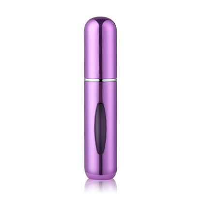 Picture of YOCASII Mini Refillable Perfume Bottle for Travel, Pocket Perfume Travel Refillable, Small Perfume Spray Bottle, Purple Perfume Refill Pump, Travel Perfume Atomizer Refillable