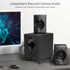 Picture of OROW Bluetooth Computer Speakers with Subwoofer,Front Knob 18W Wireless PC Speakers,Support SD &USB&AUX&Bluetooth Play,Great for Party/Game/TV (S213)