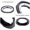 Picture of K&F Concept Updated NIK to EOS Adapter, Manual Lens Mount Adapter for Nikon F/AI Mount Lens and Canon EOS EF EF-S Mount Camera
