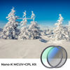 Picture of K&F Concept 72mm UV CPL Lens Filter Kit 18 Multi Layer Coatings Circular Polarizer Filter & MC UV Protection Filter Set for Camera Lens K-Series