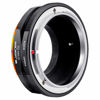 Picture of K&F Concept FD to M4/3 Lens Mount Adapter Ring Compatible for Canon FD Lens to Micro Four Thirds M43 Olympus Pen and Panasonic Lumix Cameras with Matting Varnish Design