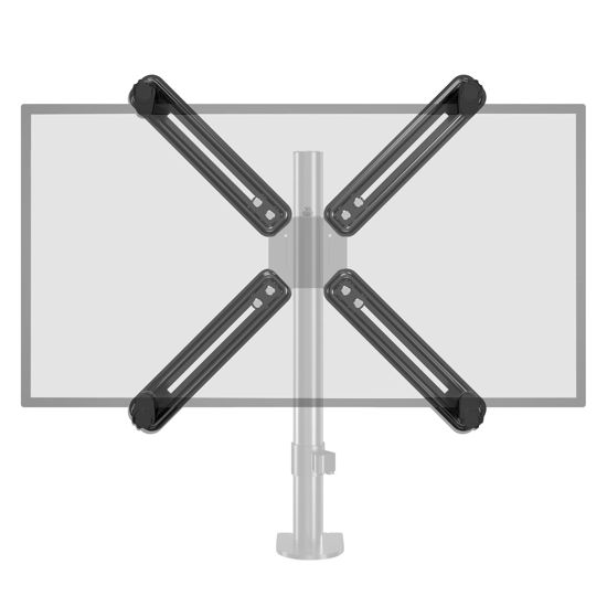 Picture of Pholiten VESA Mount Bracket Adapter Monitor Arm Mounting Kit for Screen 13 to 27 inch,75mm or 100mm VESA