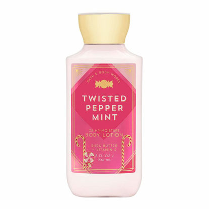 Picture of Bath and Body Works Twisted Peppermint 8 Ounce Body Lotion