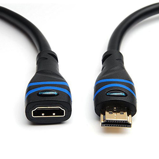 GetUSCart BlueRigger HDMI Extension Cable 6FT 4K 60Hz HDMI