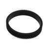 Picture of Seamless Focus Gear Ring for 67-74mm Diameter Lens Follow Focus Ring Standard 0.8 Mod 360° Rotation Focus Gear Video Camera Lens Accessories Black