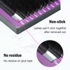 Picture of NAGARAKU Eyelash Extensions Individual Lashes 0.05mm C curl 8mm Classic Matte Black Soft Natural Professional 16 rows Beauty Salon Supplies
