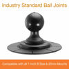 Picture of iBOLT 25mm / 1 inch Ball to Strong VHB Adhesive Mount Base/Adapter - for All Industry Standard 1 inch / 25 mm mounts