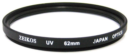 Picture of Zeikos ZE-UV62 62mm Multi-Coated UV Filter