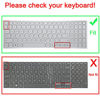 Picture of SANFULIN Keyboard Cover for 2021 2020 2019 Dell Inspiron 15 5501 5502 5505 5508 5584 5590 5593 5598 15.6" & Inspiron 15 7000 7590 7591 7501 7506 7706 7790, Vostro 7590 5590 7500, Litter Flowers