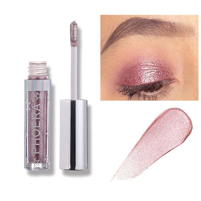 Picture of KDOWES Liquid Eyeshadow, Waterproof Glitter Shimmer Sparkle Eye Stick Easy To Wear Long Lasting Eyeliner Eye Pencil Makeup Cosmetics(A102)