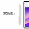 Picture of 3 Pack Purple iPencil Grips Case Cover Ergonomic Silicone Sleeve Holder Compatible with Apple Pencil 2nd Generation, iPad Pro 11 12.9 inch 2018